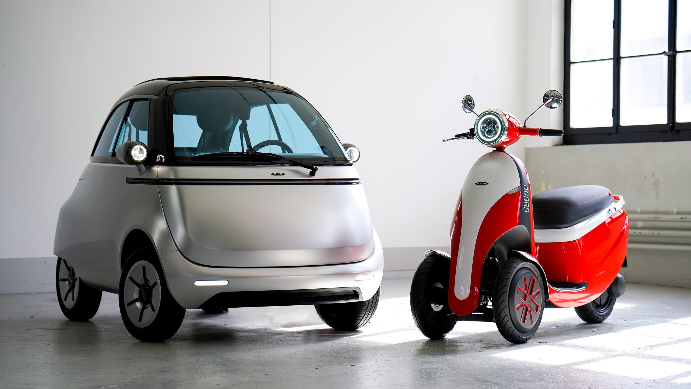 dobbelt At bidrage Fremragende Micro unveils Microlino electric bubble car and three-wheeled e-scooter
