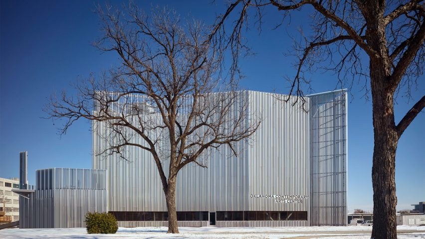 Zigzagging Aluminium Walls Wrap Oklahoma Contemporary Arts Center