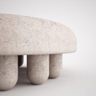 Martin Massé designs chunky Orsetto 02 coffee table for Studio Twenty Seven