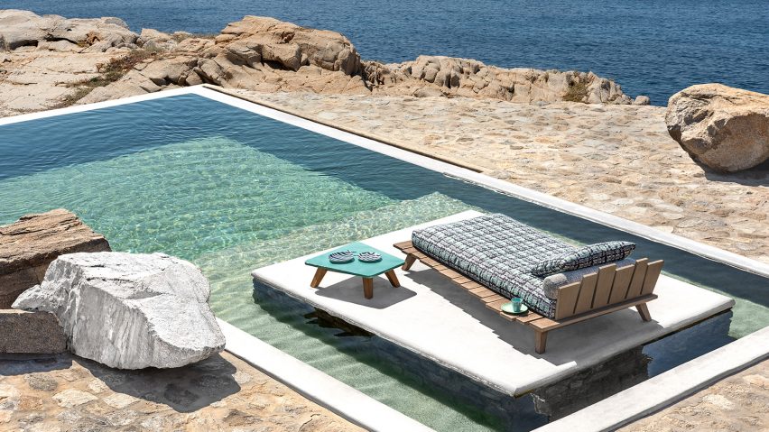 Paola Navone's Rafael outdoor collection is inspired by organic shapes and exotic destinations