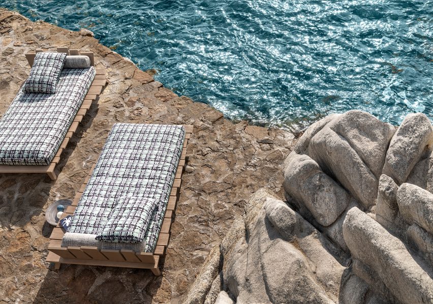 Rafael outdoor furniture by Paola Navone