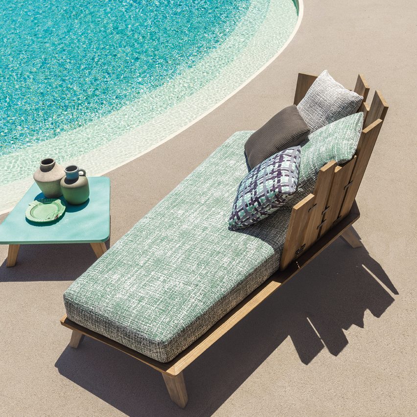 Paola Navone's Rafael outdoor collection is inspired by organic shapes and exotic destinations