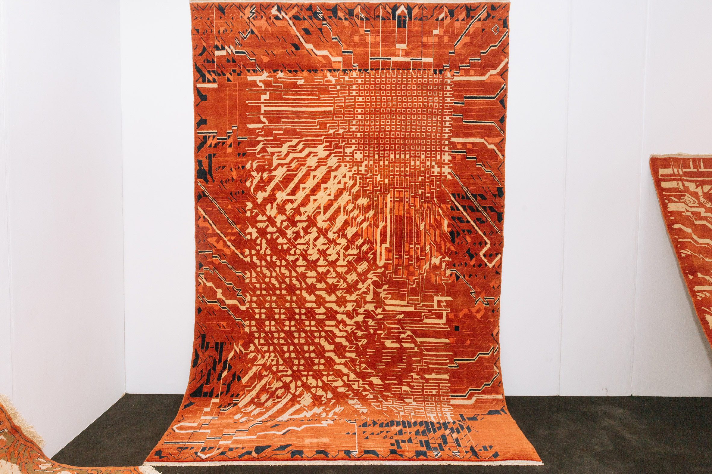 Kourosh Asgar-Irani uses parametric software to distort traditional Persian rug patterns