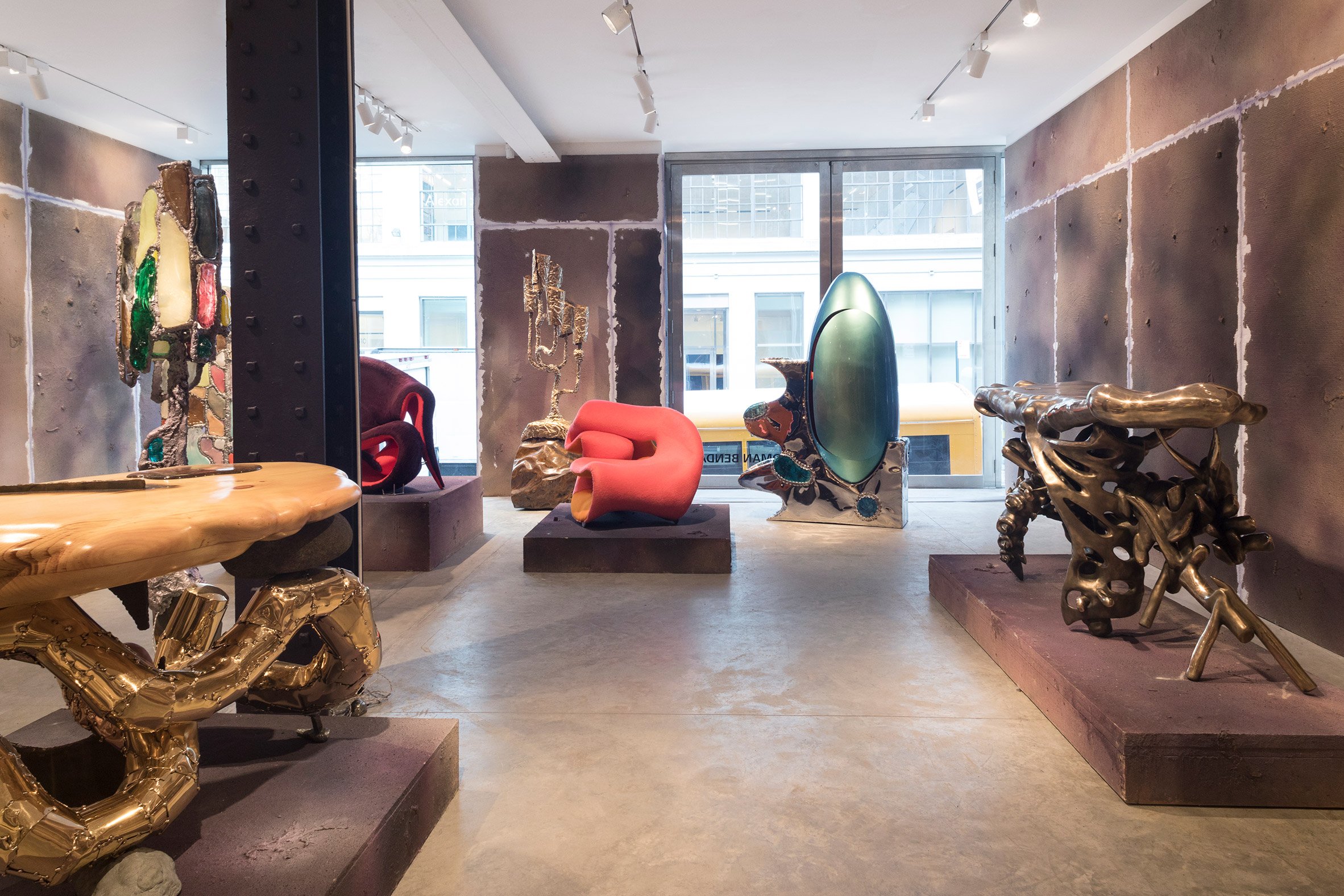 Misha Kahn designed Maison Hermès window opens in Ginza, Tokyo