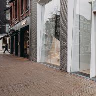 Louis Vuitton store on PC Hooftstraat called Brick Pixelation by UNStudio