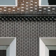UNStudio creates pixelated facade for Louis Vuitton store from glass and steel bricks
