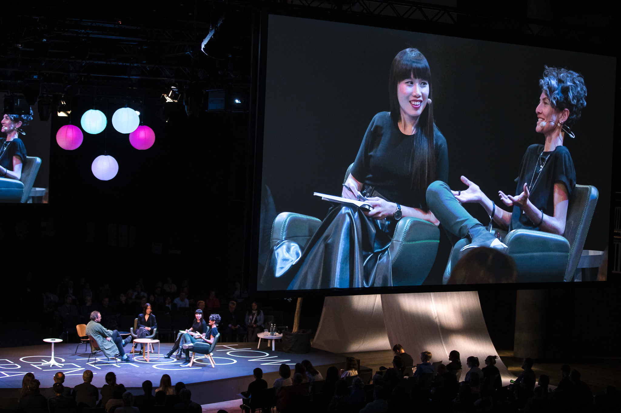 Yoko Choy and Beatrice Leanza in conversation at reSITE