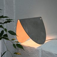 Folds uses single pieces of folded steel to create homeware collection