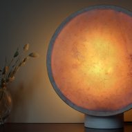 Imperfect Perfection lighting range is made using bacteria