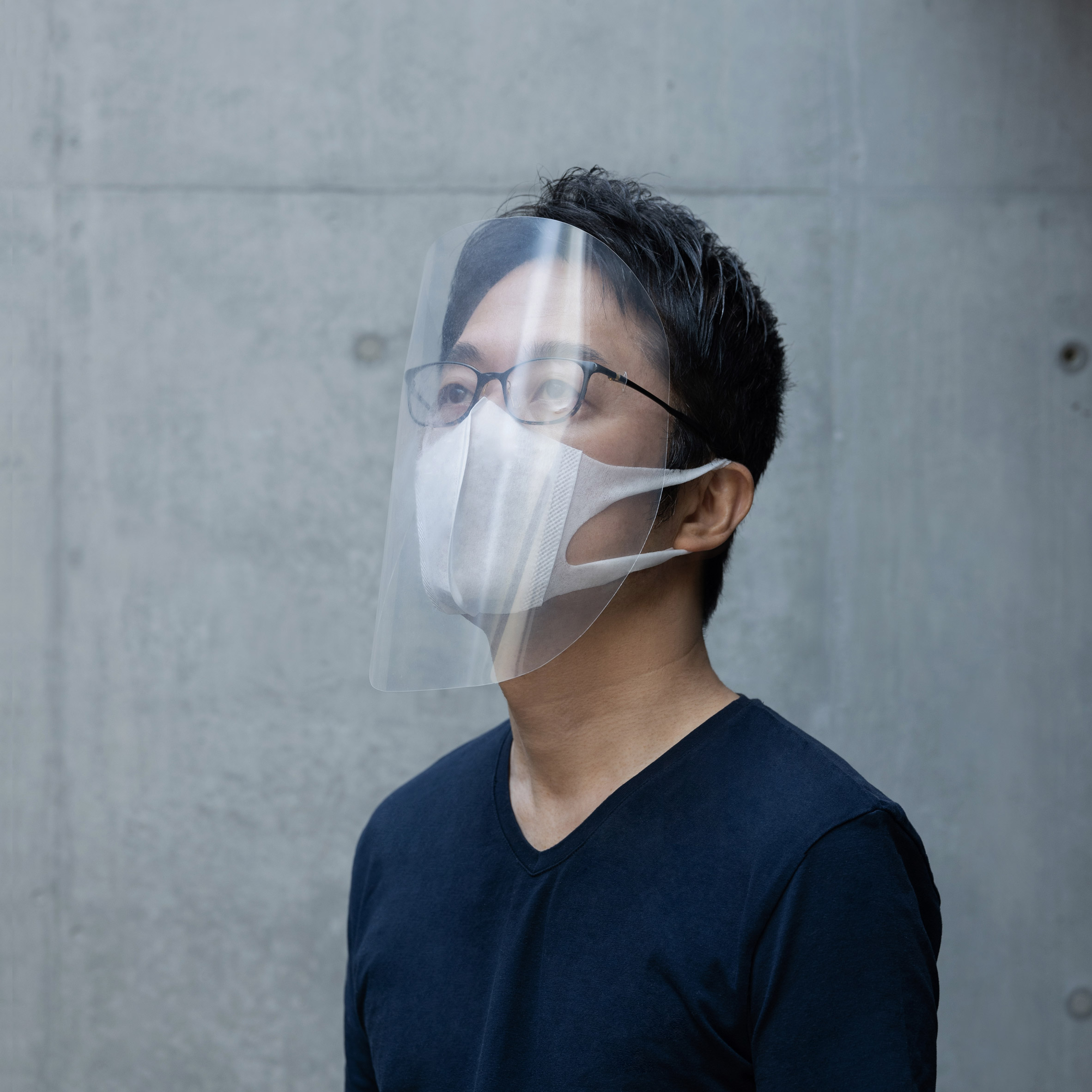 Tokujin Yoshioka shares three-step template for emergency face shields