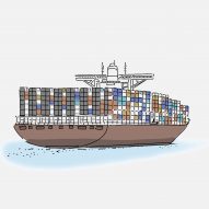Weston Williamson + Partners proposes turning container ships into floating coronavirus hospitals