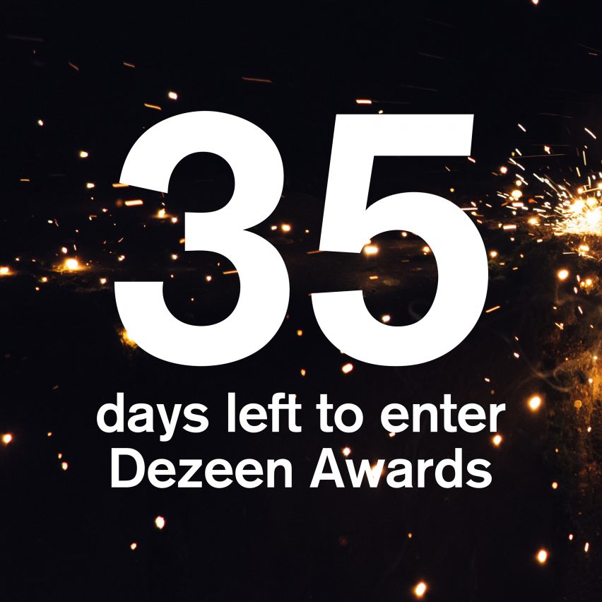 35 days left to enter Dezeen Awards 2020