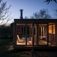 La Petite Maison is a tiny guesthouse in France made out of wood