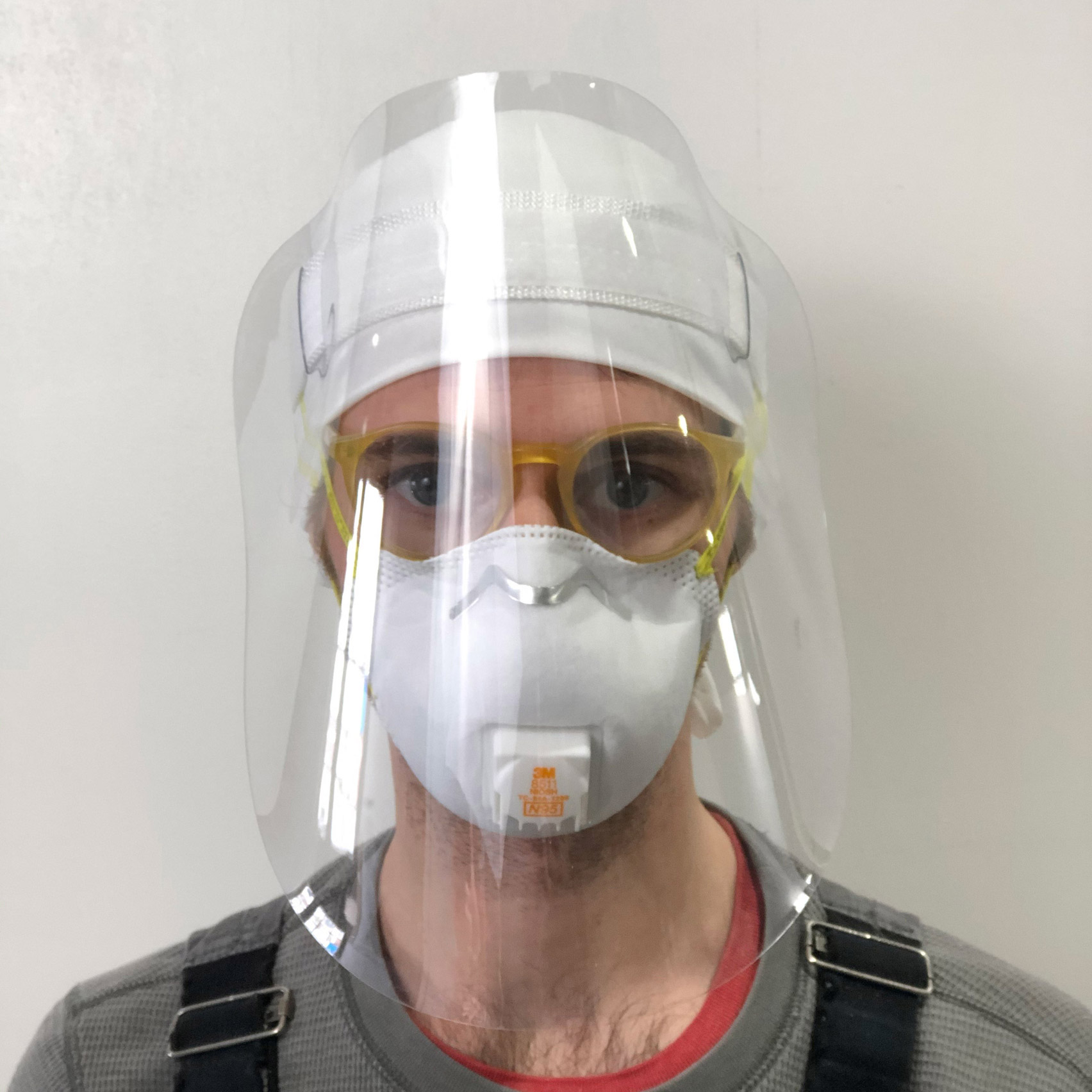 Seven face shields created to protect coronavirus health care workers
