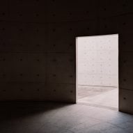Tadao Ando冥想空间由Simone Bossi拍摄