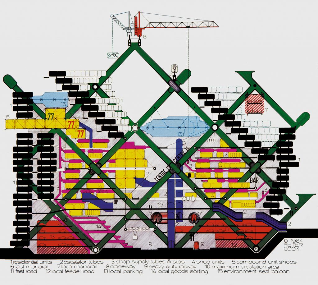 Archigramâ€™s Plug-In City shows that â€œpre-fabrication doesnâ€™t have to be