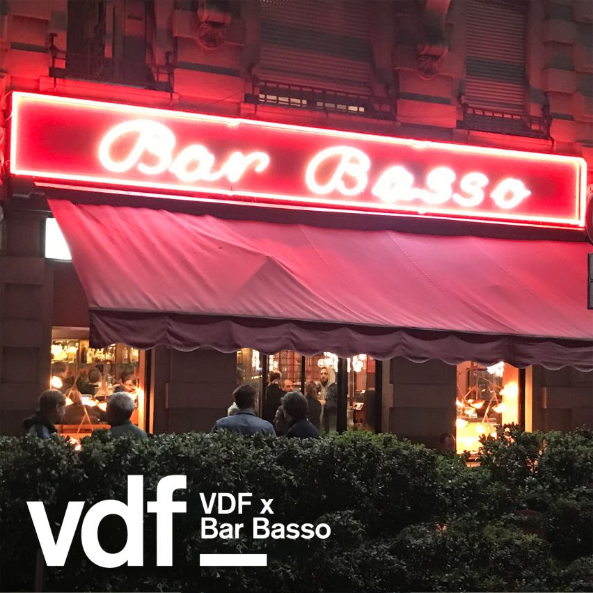 Bar Basso owner Maurizio Stocchetto appears live as part of VDF