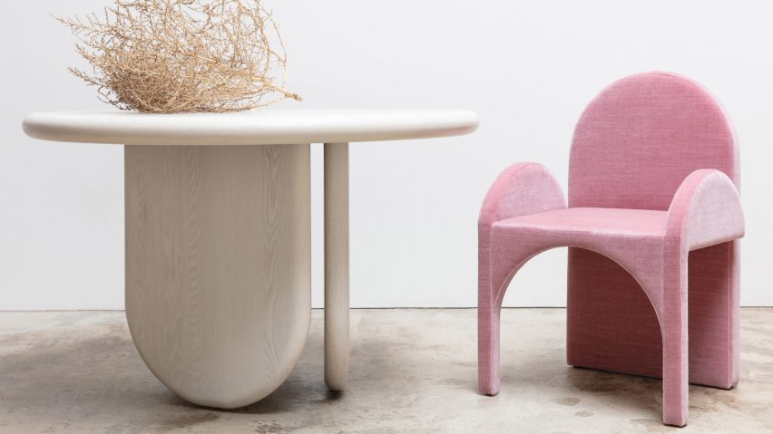 Cuff Studio's furniture unites "femininity with some testosterone"