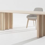 Curtain Table by Zeitraum