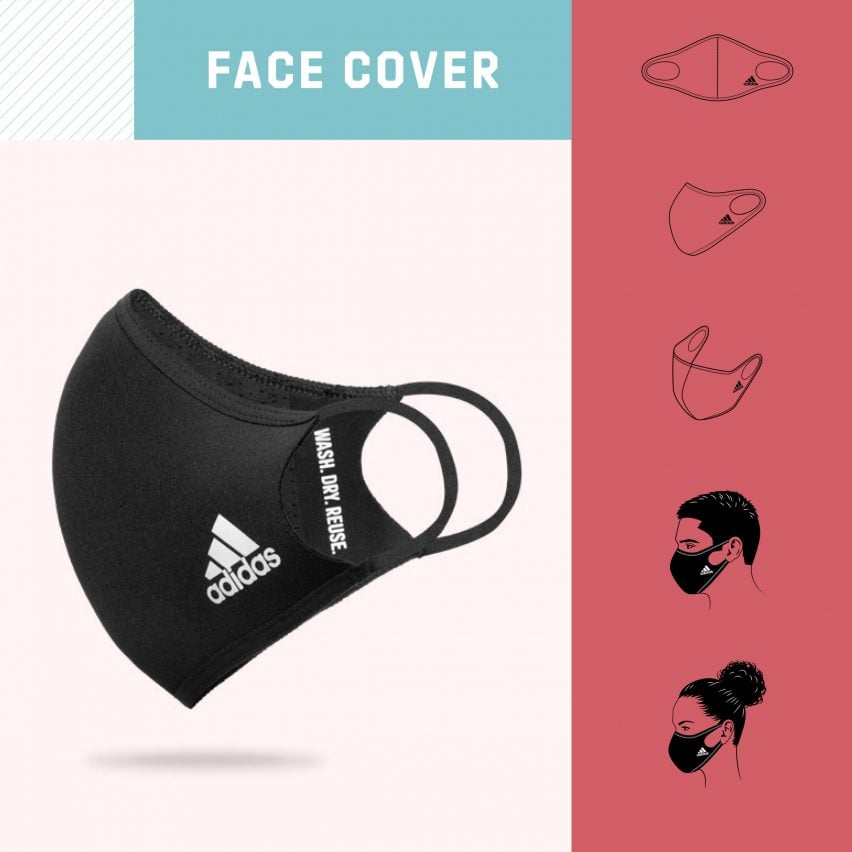 Face Cover face mask by Adidas 