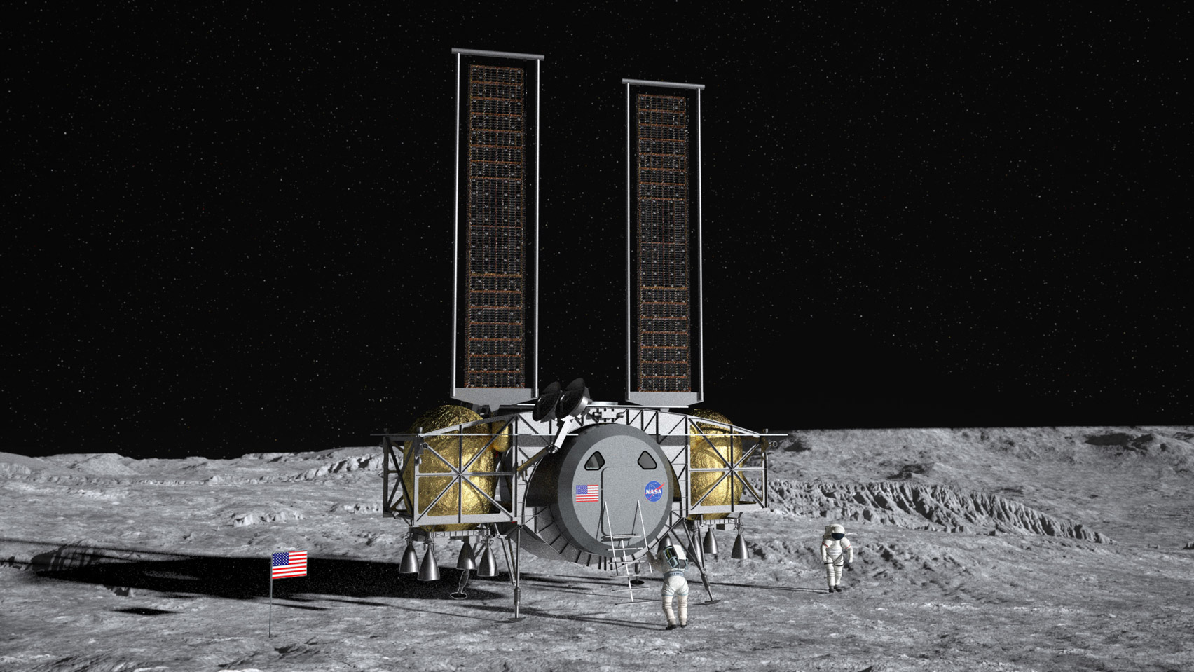NASA selects Elon Musk and Jeff Bezos to design moon landers for 2024 mission