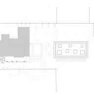 Pavilion A by Maurice Martel architecte Site Plan