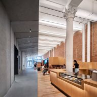 New York's Poster House museum by LTL Architects contrasts "the rustic and the refined"