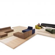 Layout sofa by Numen/ForUse for Prostoria