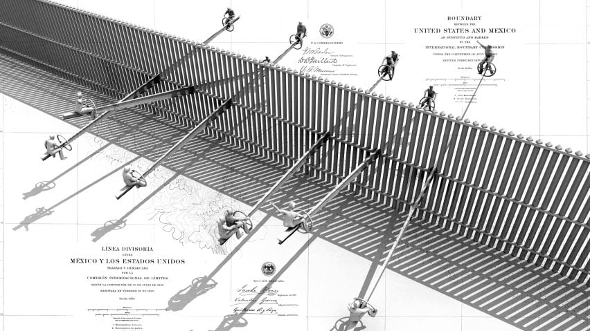 "Play can be an act of resistance" says US border seesaw architect