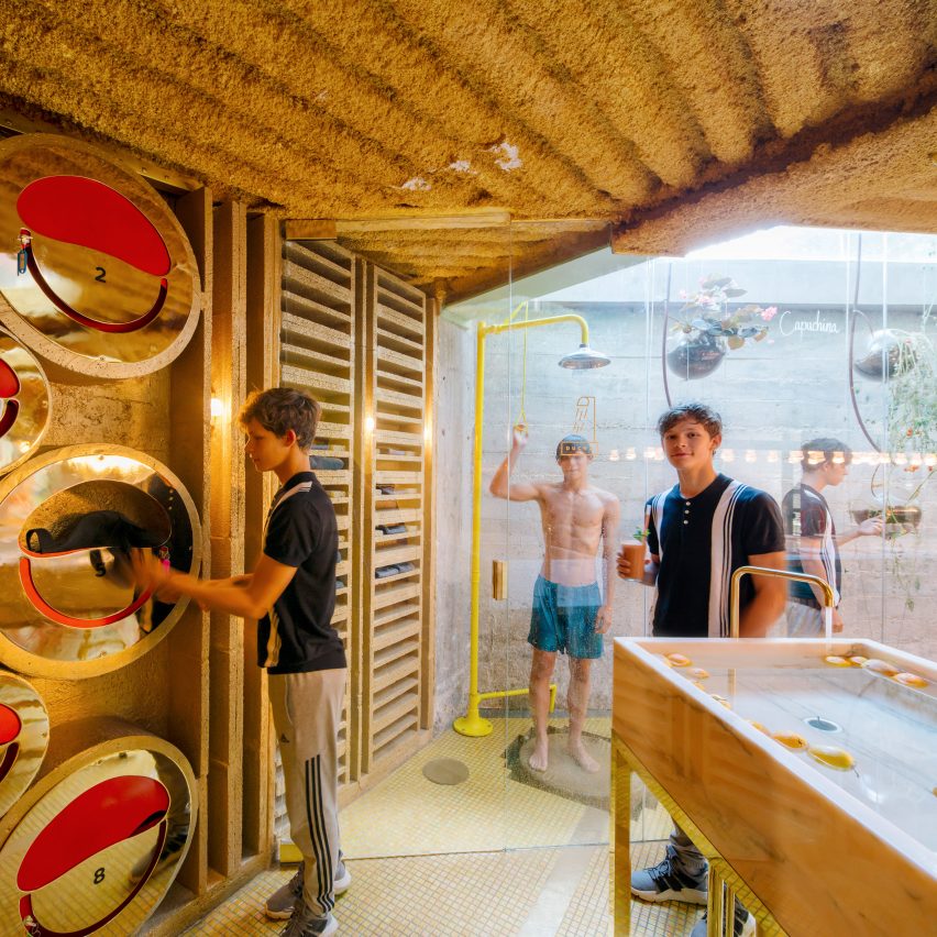 Run Run Run cafe in Madrid, designed by Office for Political Innovation