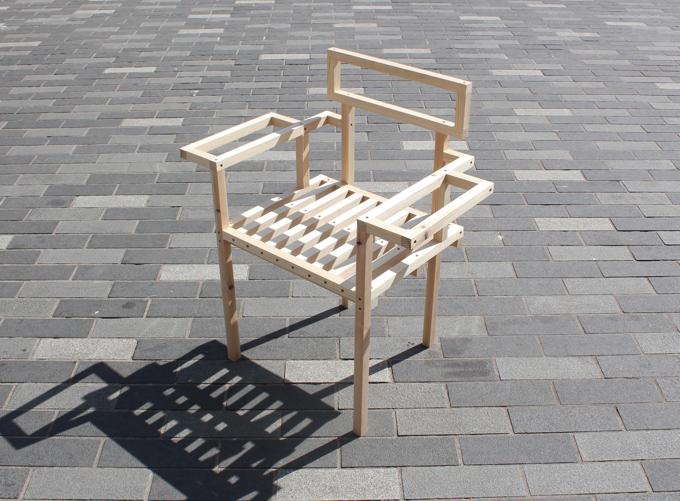 Tom and Will Butterfield invite designers to reimagine 19 bare timber chairs