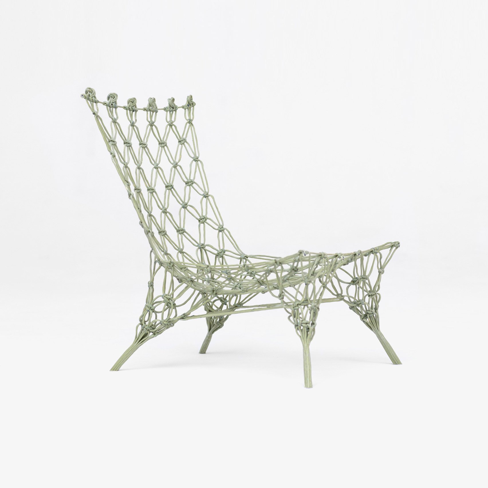 Knotted Chair by Marcel Wanders was presented by Droog 