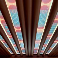 Colourful translucent solar panels by Marjan van Aubel will top Dutch pavilion at Dubai Expo
