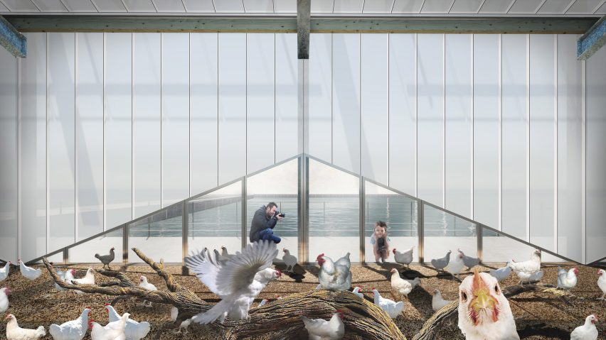 Floating Farm Poultry in Rotterdam by Goldsmith