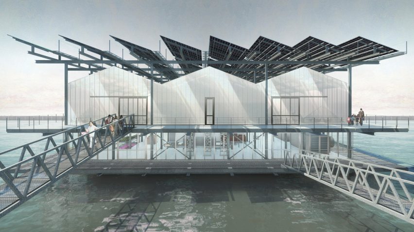 Floating Farm Poultry in Rotterdam by Goldsmith