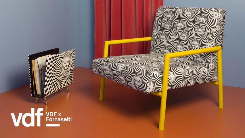 Fornasetti presents Unusual Living Rooms series at VDF products fair