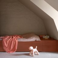Note Design Studio inserts colour-block rooms into The Mantelpiece Loft in Stockholm