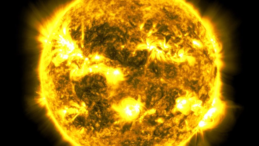 NASA releases decade-long time lapse of the sun
