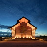 Oikumene Church in Indonesia made entirely from wood