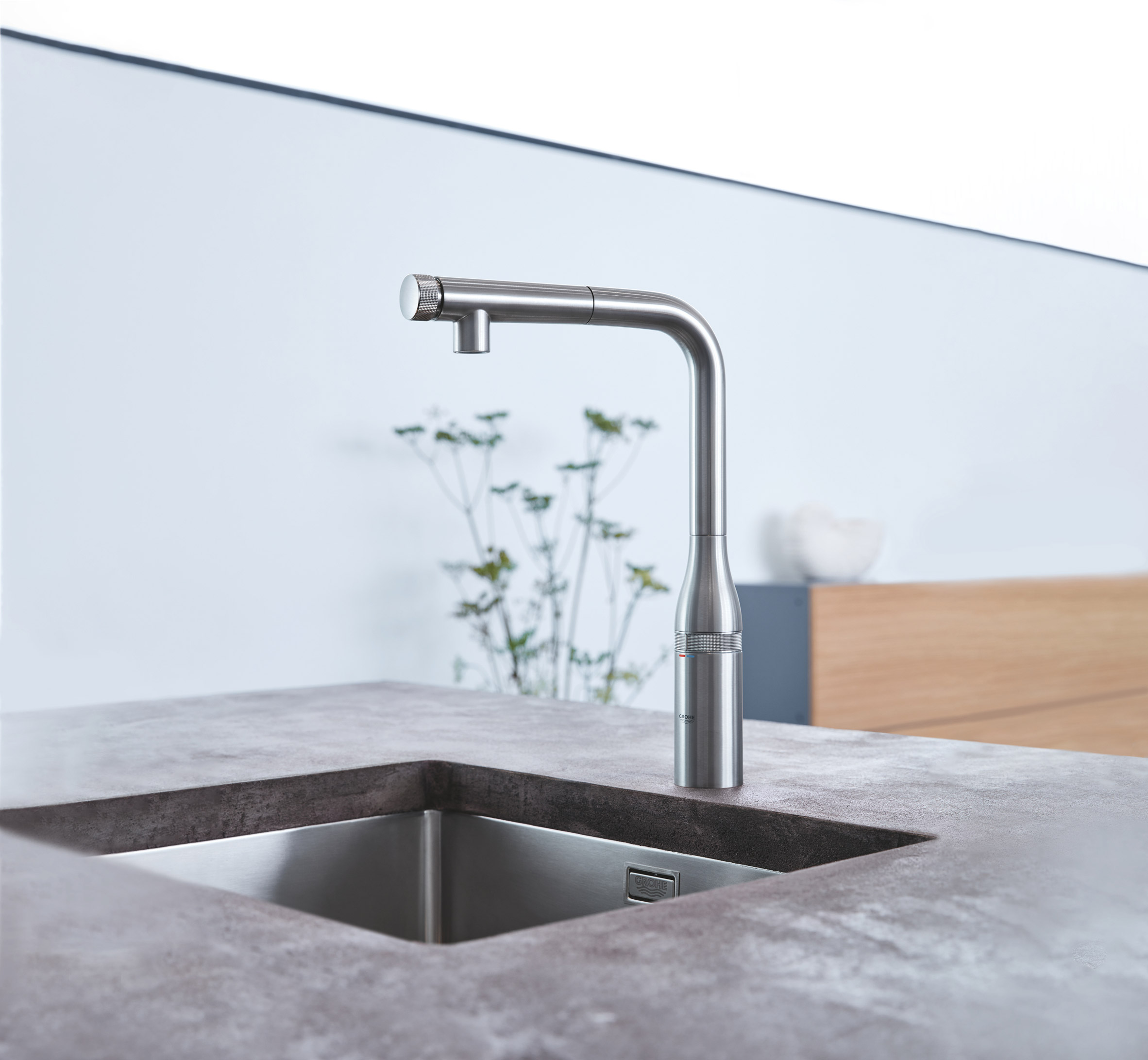 "Consumers want touchless products to limit spread of germs" says Grohe's Patrick Speck