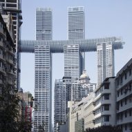Safdie Architects reveals "horizontal skyscraper" at Raffles City Chongqing