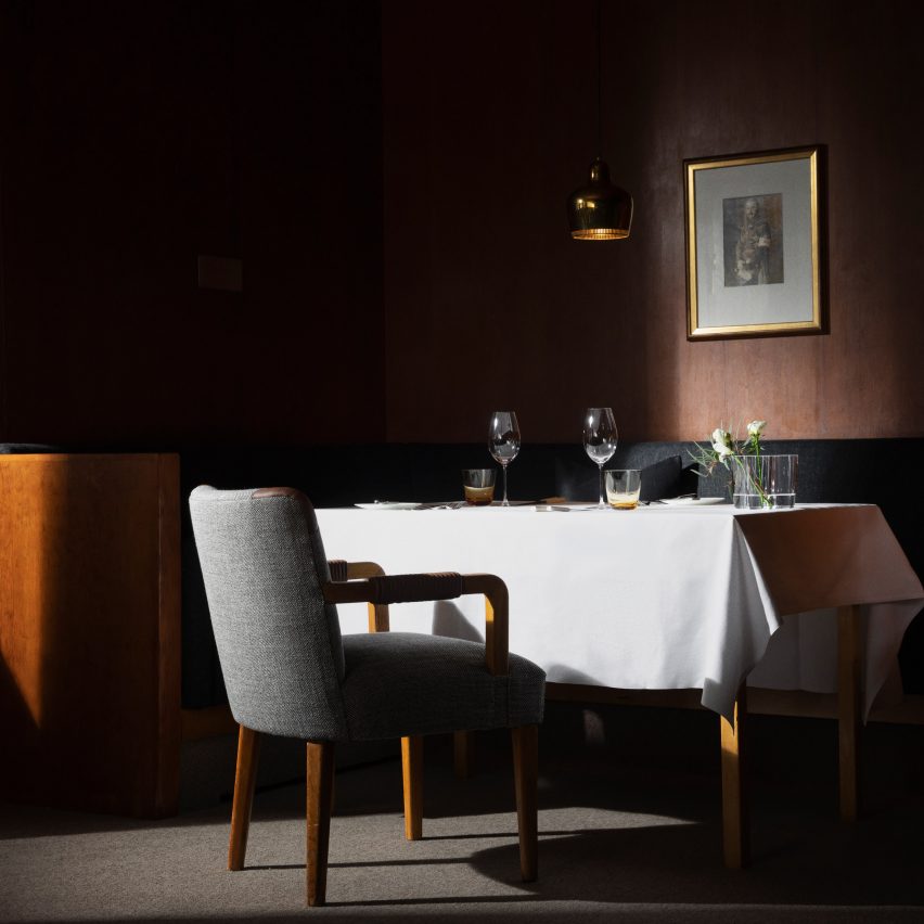 Aino and Alvar Aalto's Savoy restaurant in Helsinki restored after 80 years