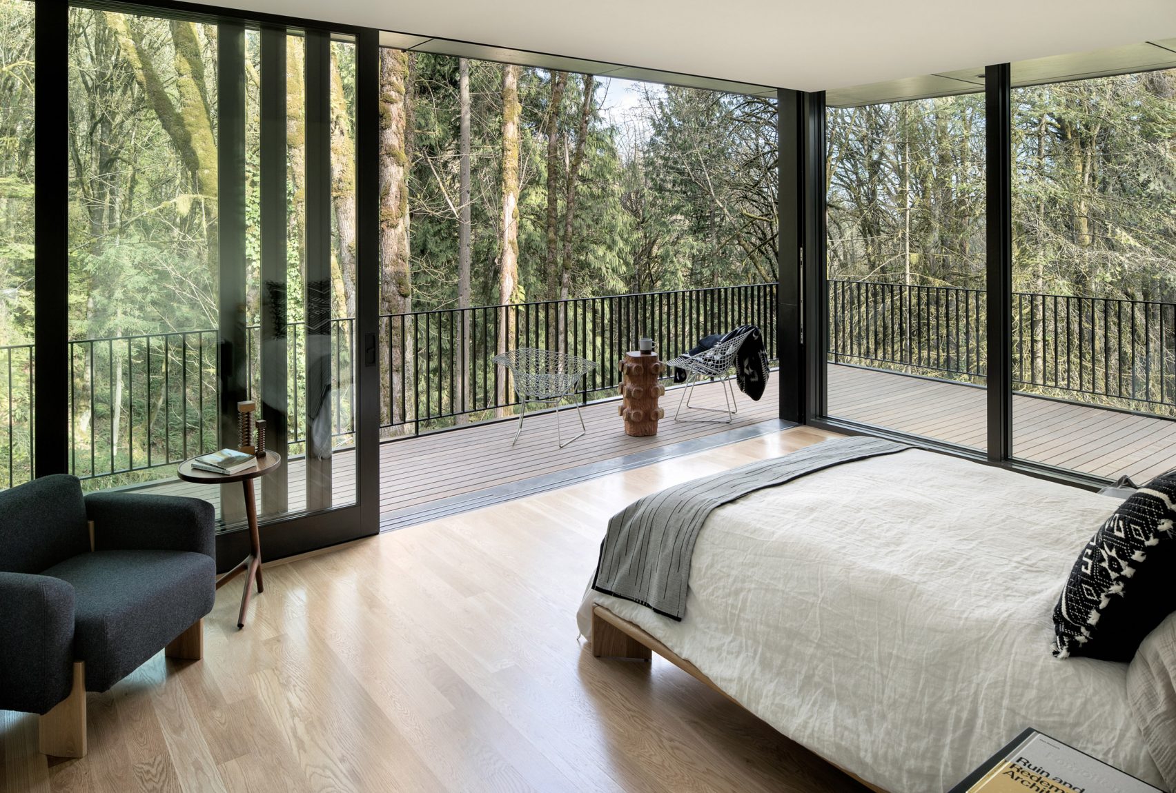 Ten bedrooms with balconies that bring the outside in