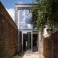 Slot House in Peckham, London, by Sandy Rendel Architects, working with Sally Rendel