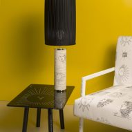 Solitario living room furniture by Fornasetti