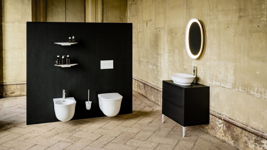 The New Classic bathroom collection by Marcel Wanders for Laufen