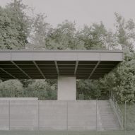 Municipal stadium in Travettore di Rosà by Didonè Comacchio Architects
