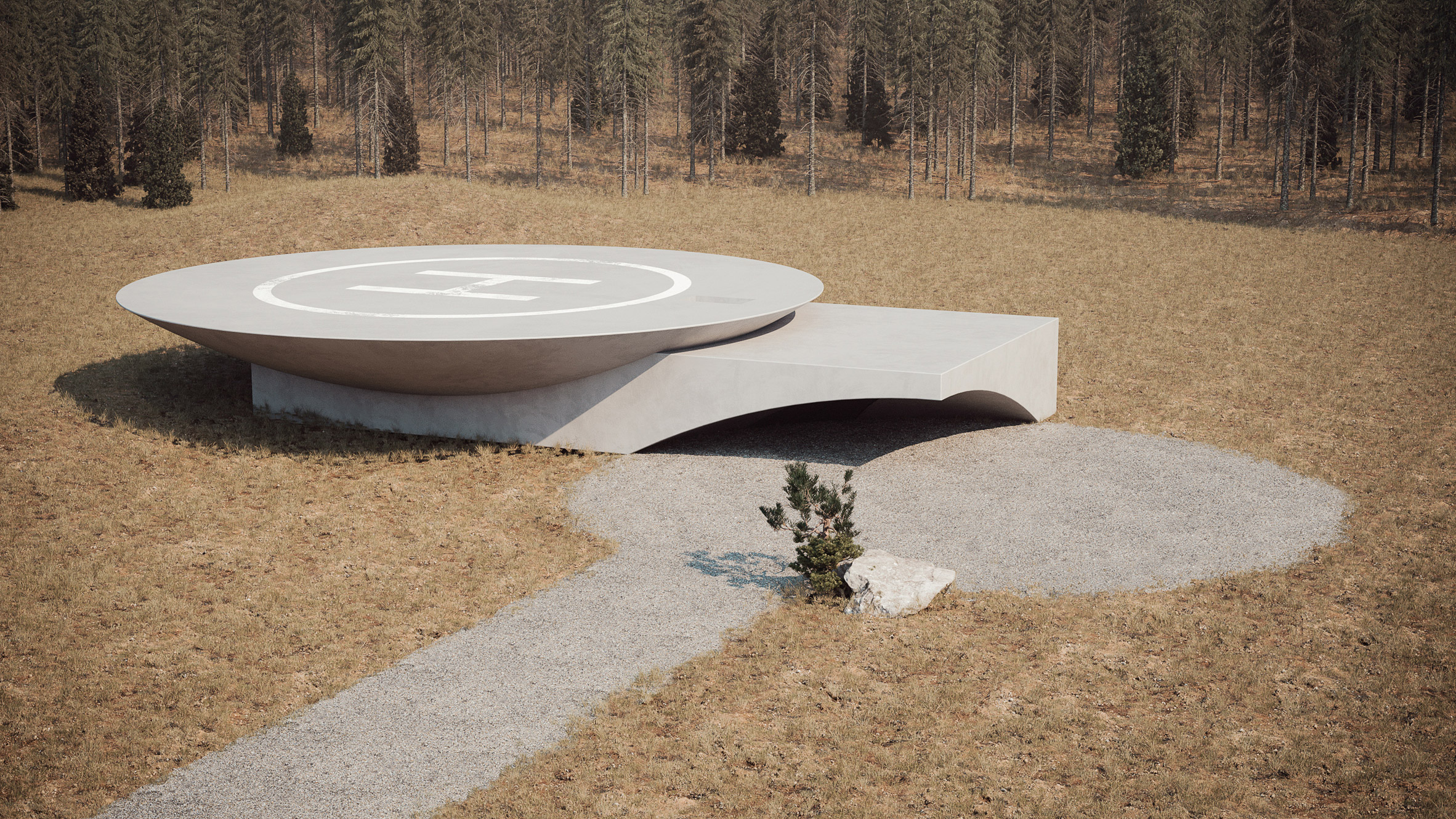 Underground House Plan B by Sergey Makhno Architects