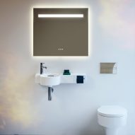 Val bathroom collection by Konstantin Grcic for Laufen