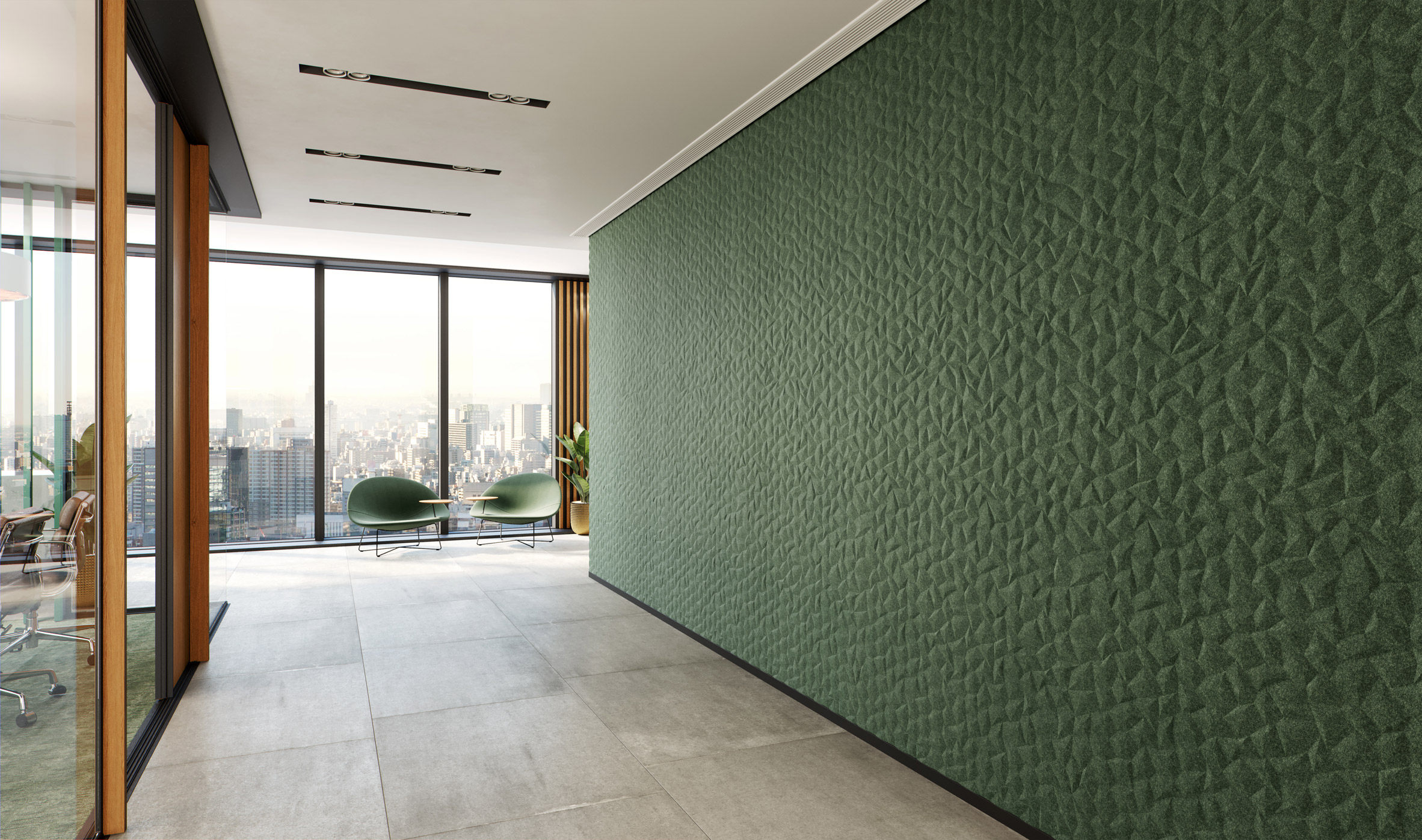 Woven Image releases minimal Zen and Ion embossed wall panels